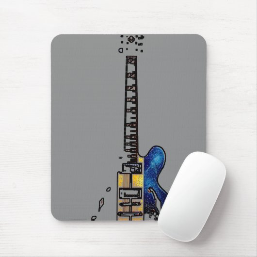 Gitarre 4 mpcna mousepad (Mit Mouse)