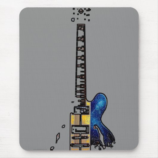 Gitarre 4 mpcna mousepad (Vorne)
