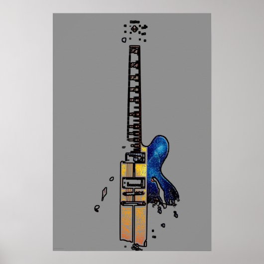 Gitarre 4 wapcn poster (Vorne)