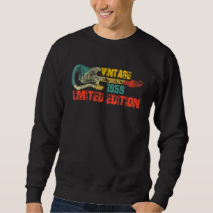 Gitarre 63 Jahre Vintag 1959 Sweatshirt