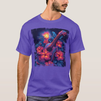 Gitarre 80er Jahre Look Freund T-Shirt