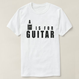 Gitarre Akkord A ist für Gitarre T-Shirt
