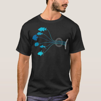 Gitarre , akustische Gitarre , Mens Gitarre T-Shirt