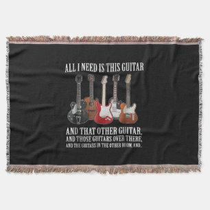 Gitarre   Alles, was ich brauche, ist diese Gitarr Decke