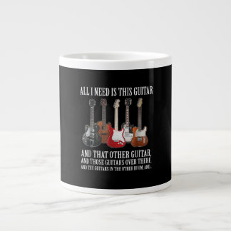 Gitarre | Alles, was ich brauche, ist diese Gitarr Jumbo-Tasse