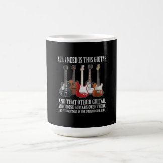 Gitarre | Alles, was ich brauche, ist diese Gitarr Kaffeetasse
