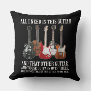 Gitarre   Alles, was ich brauche, ist diese Gitarr Kissen