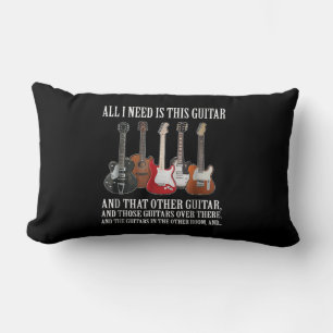 Gitarre Alles, was ich brauche, ist diese Gitarr Lendenkissen