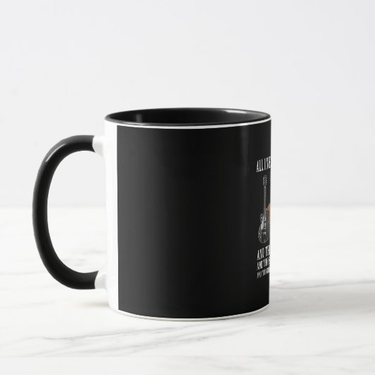 Gitarre | Alles, was ich brauche, ist diese Gitarr Tasse (Links)