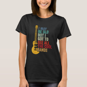 Gitarre alte Leute T-Shirt