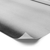 Gitarre an der Tür Poster (Ecke)