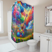 Gitarre Art Duschvorhang (Beispiel)