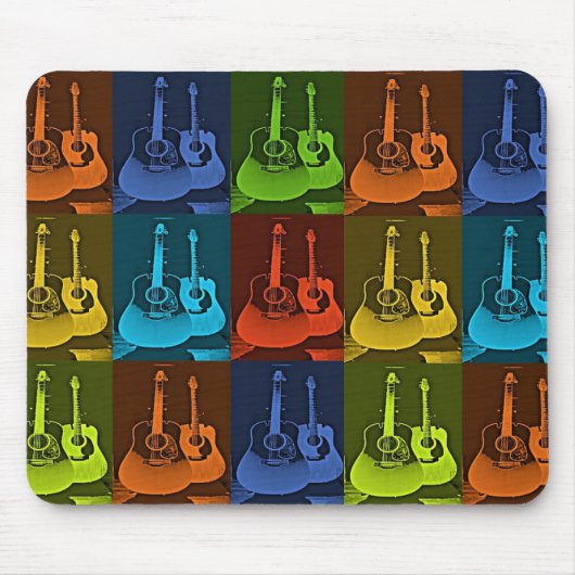 Gitarre Art Mousepad (Vorne)