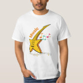 Gitarre Art T-Shirt (Vorderseite)