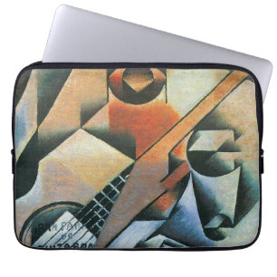 Gitarre (Banjo) und Brille, Juan Gris, Vintage Art Laptopschutzhülle