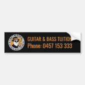 Gitarre & Bass Tuition - Fret Works Autoaufkleber (Vorne)