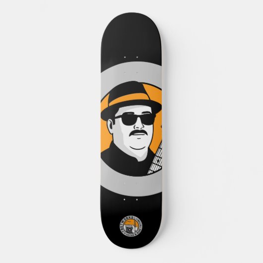 Gitarre & Bass Tuition - Fret Works Skateboard (Vorderseite)