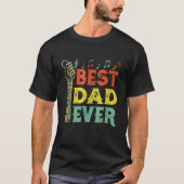 Gitarre Bester Vater je Akkord Gitarrist Vater's D T-Shirt (Vorderseite)