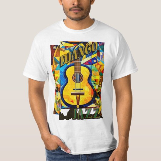 Gitarre Blues T-Shirt (Vorderseite)
