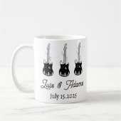 Gitarre-Camping-Tasse Kaffeetasse (Links)