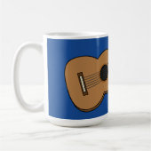 Gitarre-Cartoon Kaffeetasse (Links)