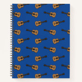 Gitarre-Cartoon Notizblock (Vorderseite)