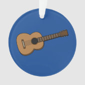 Gitarre-Cartoon Ornament (Vorderseite)