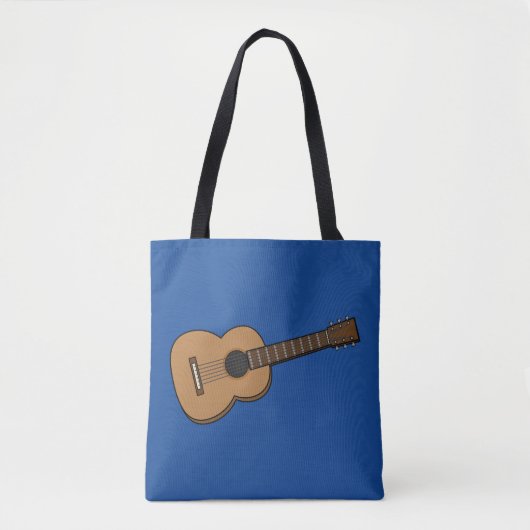 Gitarre-Cartoon Tasche (Vorderseite)