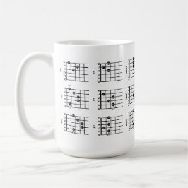 Gitarre Chords Tasse