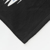 Gitarre Clic Santa Playing Drums Weihnachten Xm Fleecedecke (Ecke)