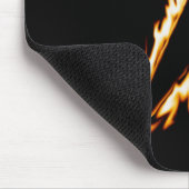 Gitarre des Fliegen-V Mousepad (Ecke)