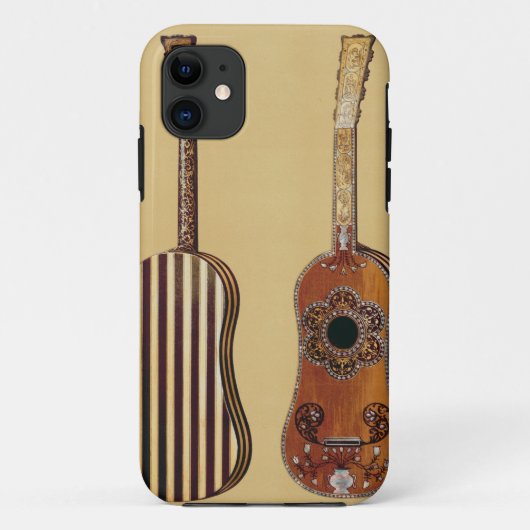 Gitarre eingelegt mit Perlmutt, 'vom Musical Case-Mate iPhone Hülle (Rückseite)