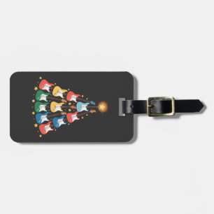 Gitarre Electric Music Instruments Weihnachtsbaum Gepäckanhänger