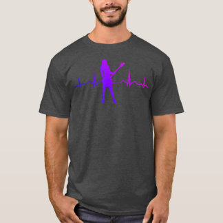 Gitarre Electric Womens Mens Guitar Player T-Shirt