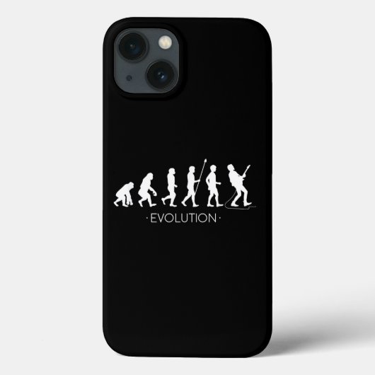 Gitarre |Evolution des Gitarrist | Rock Music Guit Case-Mate iPhone Hülle (Rückseite)