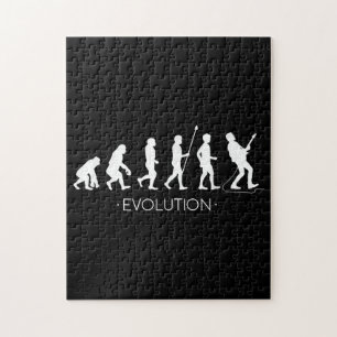 Gitarre Evolution des Gitarrist Rock Music Guit Puzzle