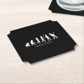 Gitarre |Evolution des Gitarrist | Rock Music Guit Untersetzer (angewinkelt)