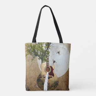 Gitarre Fantasy dekoriert Tasche