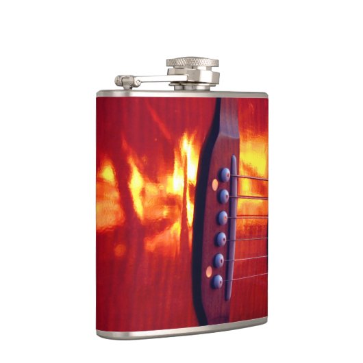 Gitarre Flachmann (Rechts)