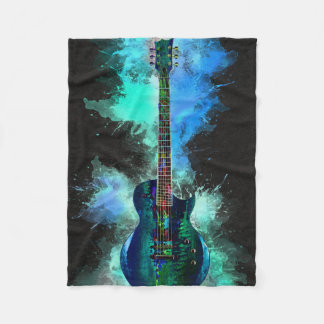 Gitarre Fleecedecke