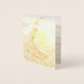 Gitarre Folienkarte (Vorderseite)