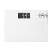 Gitarre Fretboard Fotografie an (Rückseite)