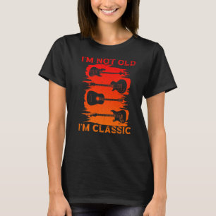 Gitarre für Damen Gitarrist T-Shirt