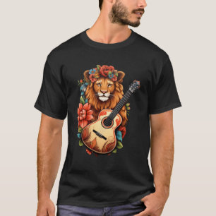 Gitarre für die ästhetische Innenwirkung T-Shirt