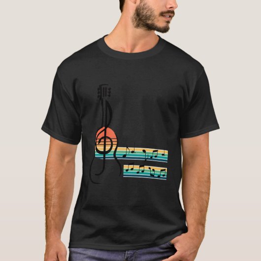 Gitarre für Gitarrist, Musiker oder Gitarre T-Shirt (Vorderseite)
