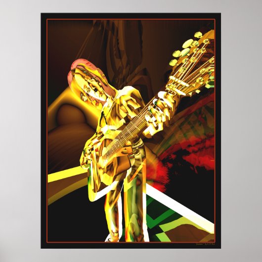 Gitarre FX Poster (Vorne)