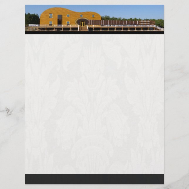 Gitarre Gebäude Letterhead (Vorderseite)