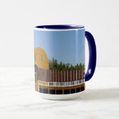Gitarre-Gebäude-Tasse Tasse (VorderseiteRechts)
