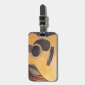 Gitarre Gepäckanhänger (Vorderseite vertikal)