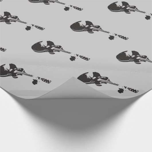 Gitarre - geschenkpapier (Ecke)
